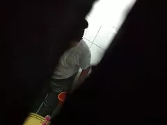 Busenluder with glasses fucks in the stairwell