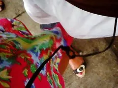 Petite teen screaming