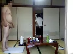Sporty guy fucks two hot girls
