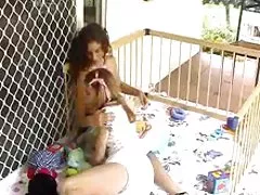 She sucks the cock wet