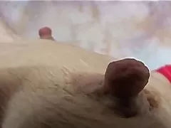 Busty beauty indulges in a sauna