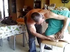 His thick member stretches her tight cunt