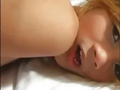 Wanking on fantastic tits