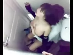 The girl he fucks has a cock and balls
